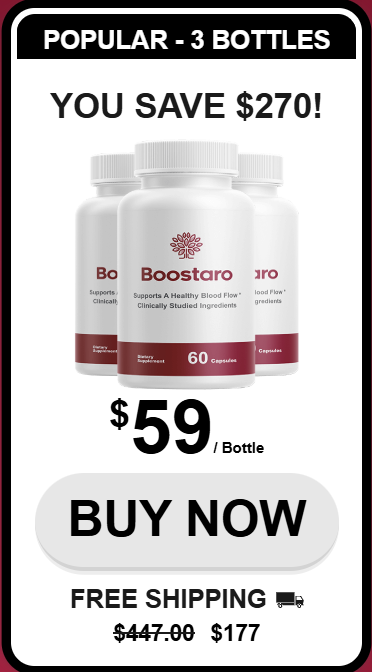 Boostaro 3 Bottles